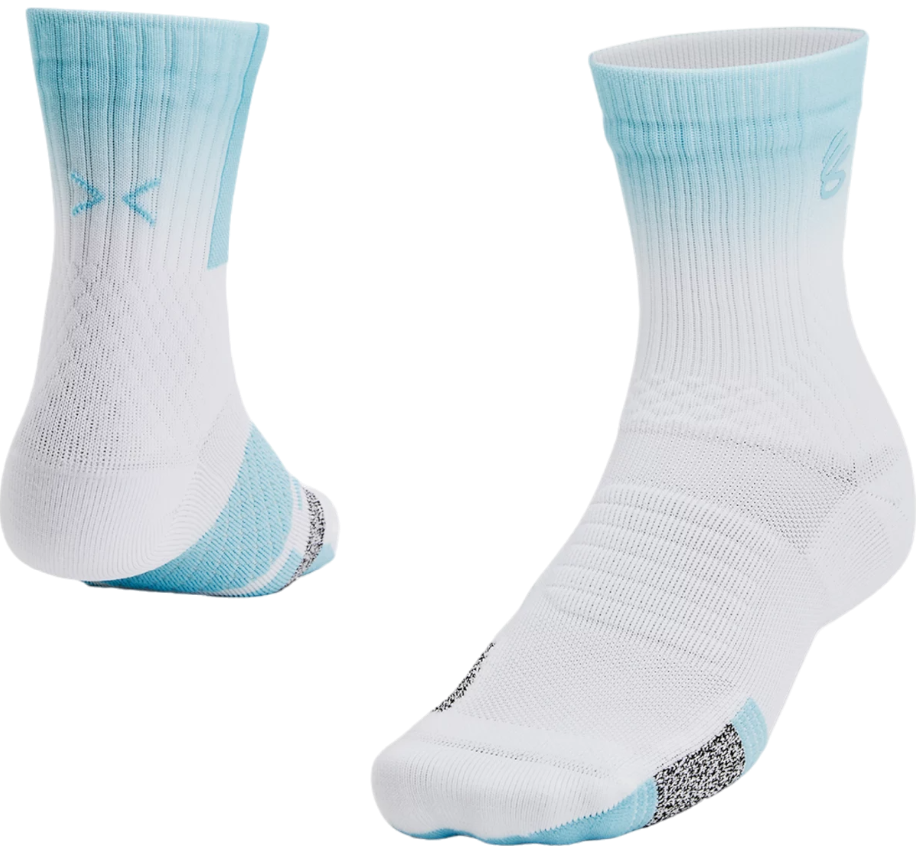 Pánské ponožky Under Armour Curry ArmourDry™ Playmaker Mid-Crew Socks