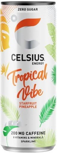Celsius drink energetický nápoj 355ml ananas/karambola