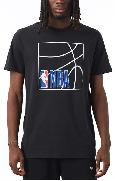 Tričko s krátkým rukávem New Era NBA Logo Court Graphic