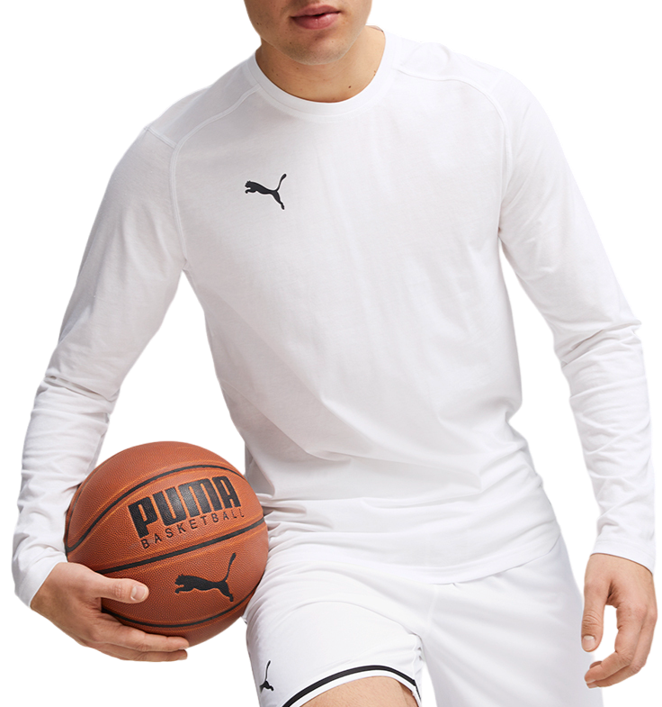 Pánské basketbalové tričko s dlouhým rukávem Puma Hoops Tram Drycell