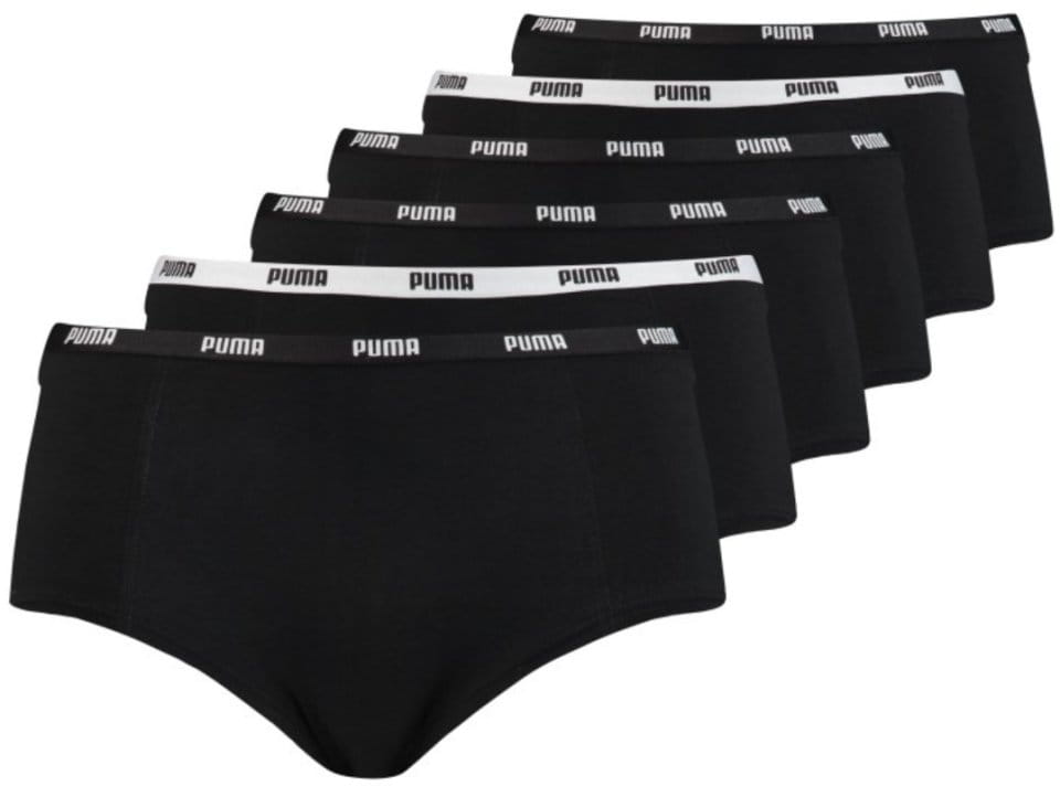 Dámské volnočasové kalhotky Puma Mini Short (6 kusů)