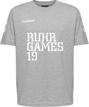 Dětské tričko s krátkým rukávem Hummel Ruhr Games 19 Go Cotton