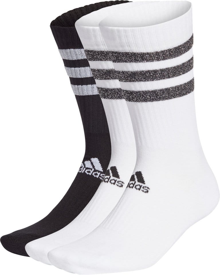 Ponožky adidas Glam 3-Stripes (3 páry)
