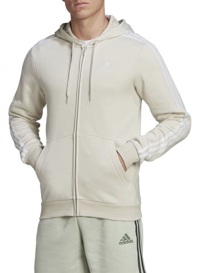 Pánská mikina s kapucí adidas Essentials Fleece 3-Stripes