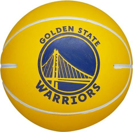 Basketbalový míč Wilson NBA Dribbler Golden State Warriors