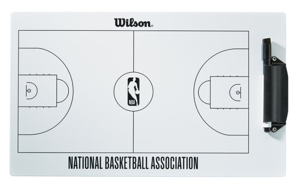 Basketbalová magnetická tabule Wilson NBA Coaches Dry Erase